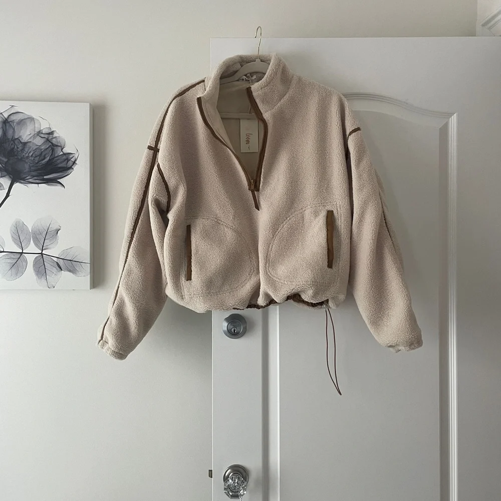 Thirty-Way - Cream Teddy Jacket - Picture 2 of 9
